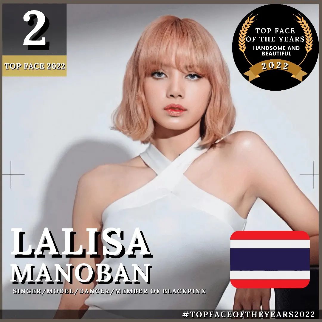 'ลิซ่า-วี BTS-ไบร์ทวิน'!! นำโผหนุ่มหล่อสาวสวย TOP FACE OF THE YEARS 2022