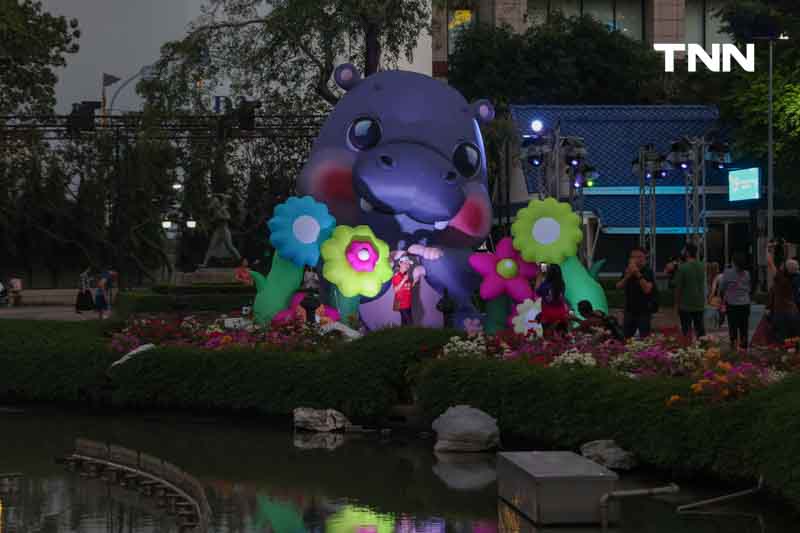 หมูเด้งบุกกรุง แสง สีสุดอลังการ ส่งท้ายปี หมูเด้งบุกกรุง แสง สีสุดอลังการ ส่งท้ายปี