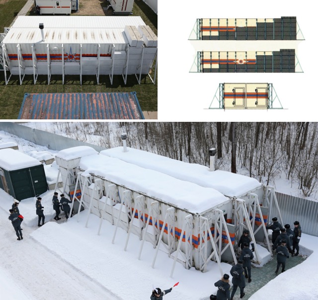 รัสเซียเริ่มแล้ว ผลิตหลุมหลบภัยเคลื่อนที่ได้ ปกป้องอาวุธ ระเบิดนิวเคลียร์ ได้นาน 48 ชั่วโมง รัสเซียเริ่มแล้ว ผลิตหลุมหลบภัยเคลื่อนที่ได้ ปกป้องอาวุธ ระเบิดนิวเคลียร์ ได้นาน 48 ชั่วโมง