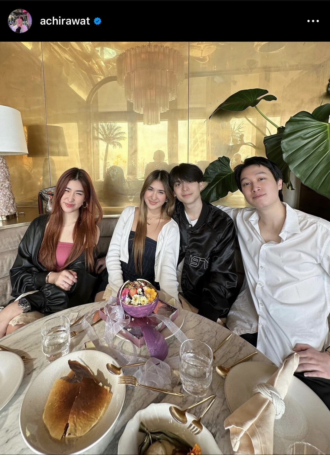 ส่องโมเมนต์ฉลองวันกิด อชิ อายุครบ 20 ปี พร้อมหวานใจคนสวย มิย่า