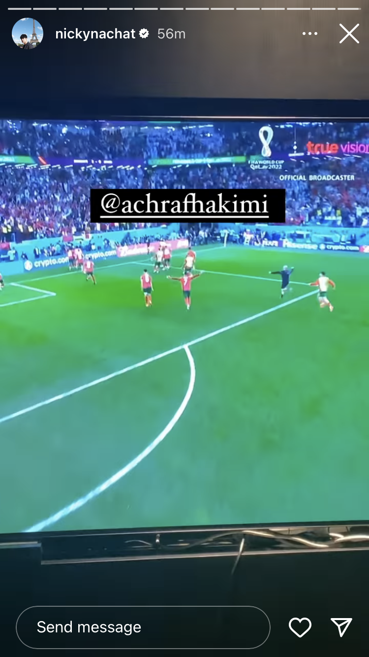 “เกรท-นิกกี้-ก้อย” ร่วมเฮ!! ‘โมร็อกโก’ ดวลจุดโทษชนะ ‘สเปน’ เข้ารอบ 8 ทีมฟุตบอลโลกครั้งแรก “เกรท-นิกกี้-ก้อย” ร่วมเฮ!! ‘โมร็อกโก’ ดวลจุดโทษชนะ ‘สเปน’ เข้ารอบ 8 ทีมฟุตบอลโลกครั้งแรก