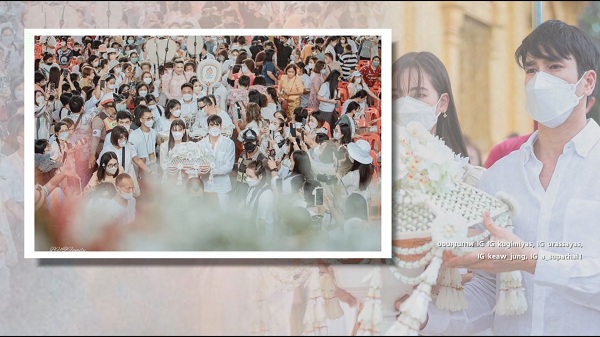 “ณเดชน์ - ญาญ่า” ร่วมงานบุญทอดกฐิน ณ วัดหนองรี จังหวัดฉะเชิงเทรา   (มีคลิป)