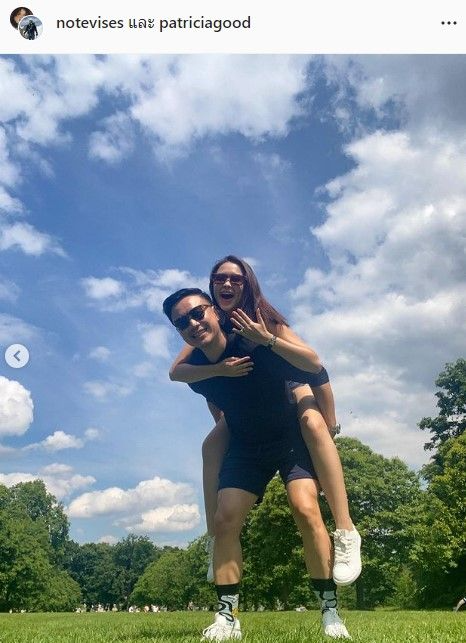 แพทริเซีย เล่าโมเมนต์ โน๊ต วิเศษ คุกเข่าขอแต่งงานที่ประเทศอังกฤษ แพทริเซีย เล่าโมเมนต์ โน๊ต วิเศษ คุกเข่าขอแต่งงานที่ประเทศอังกฤษ