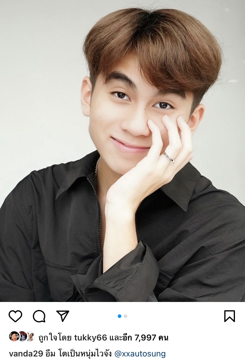 ยิ่งโตยิ่งหล่อ ออโต้ ลูกชาย แม่โบว์ แวนด้า อายุ 17 ปีเต็มแล้ว