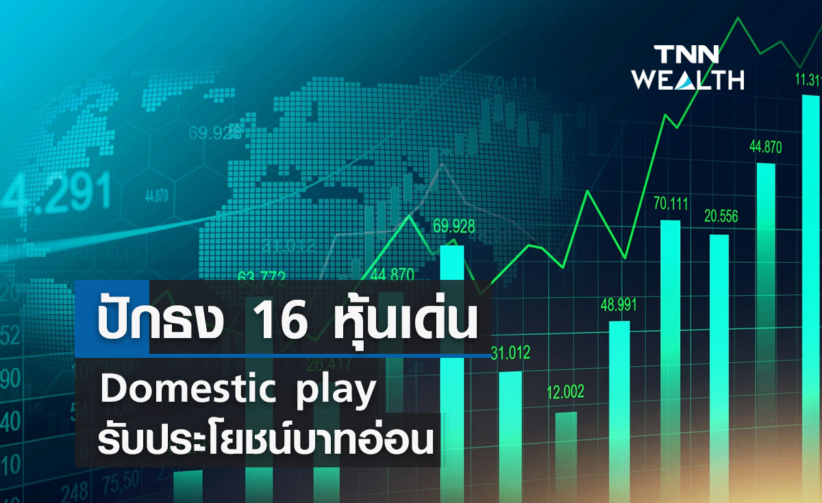 ปักธง 16 หุ้นเด่น Domestic play-รับประโยชน์บาทอ่อน