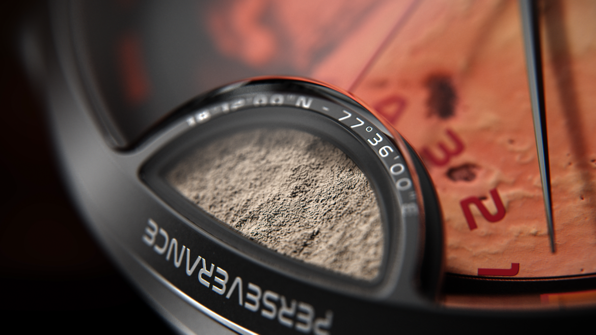 NASA X INTERSTELLAR เปิดตัวนาฬิกาพร้อมฝุ่นดาวอังคาร