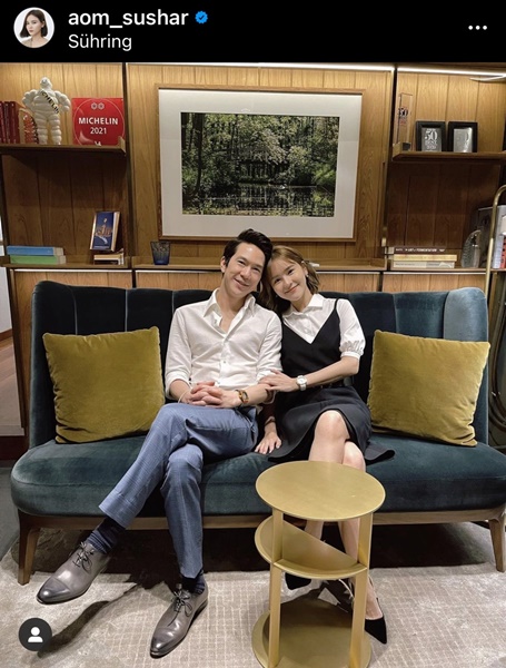 ออม สุชาร์  เผยของขวัญสุดพิเศษจาก แอม พิธาน  ย้ำ! ความสัมพันธ์ ไมค์ พิรัชต์ 