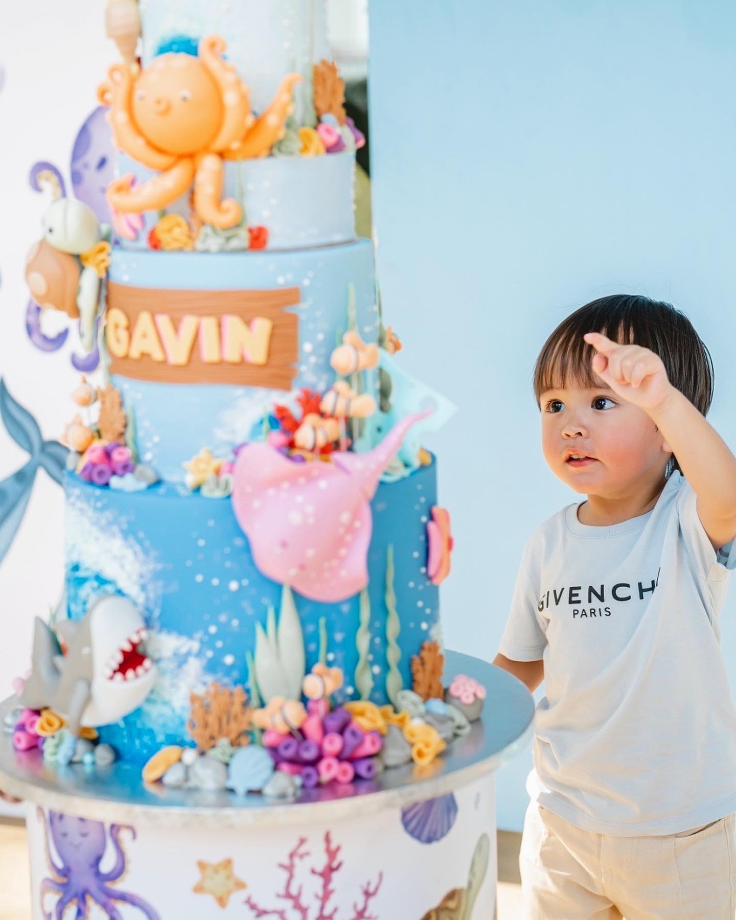 เนรมิตรสวนสนุกเพื่อลูกชาย ศรีริต้า จัดงานวันเกิดฉลอง 2 ขวบ น้องกวิณท์