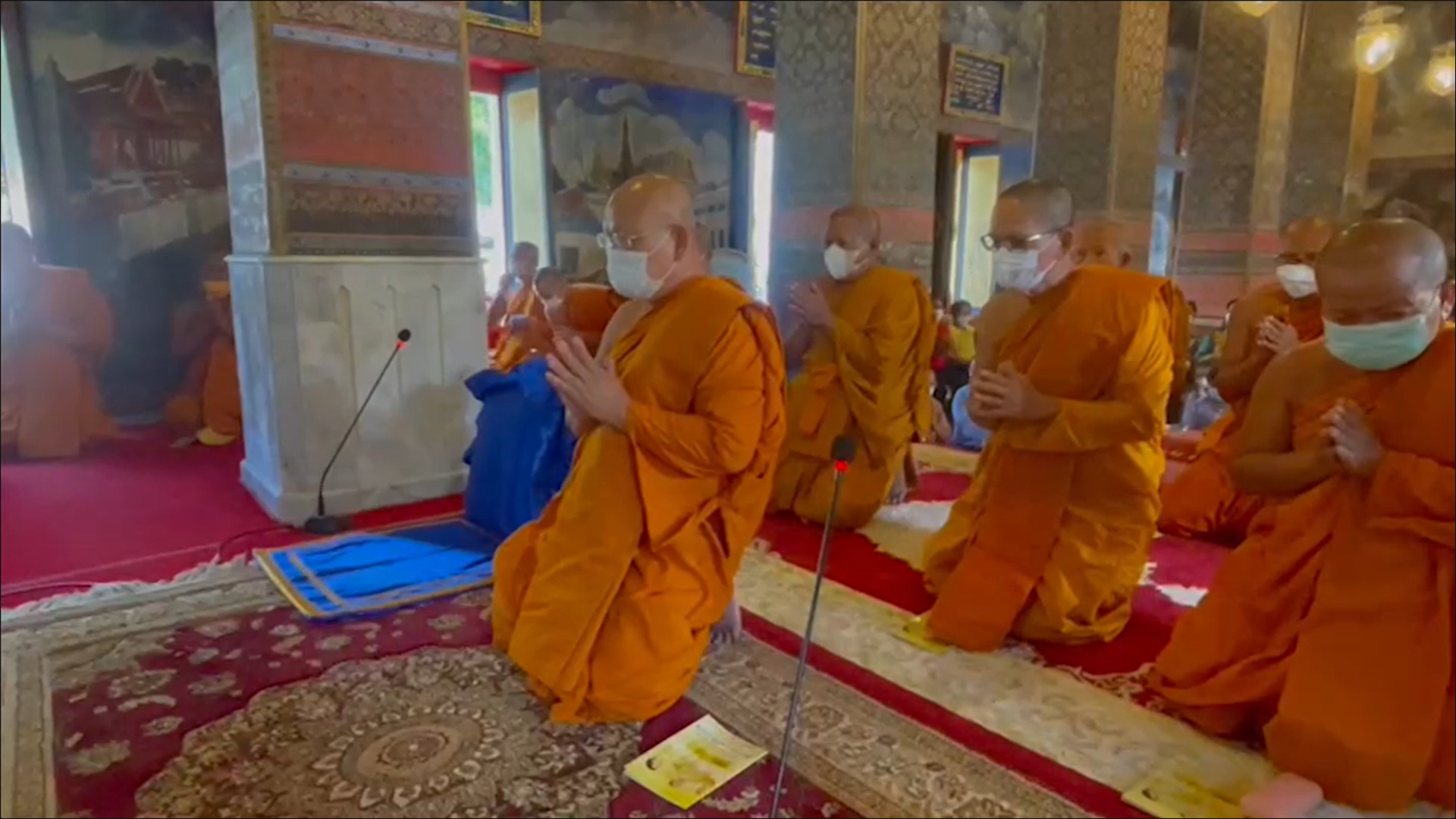 พระสงฆ์-พสกนิกร อยุธยา ร่วมสวดเจริญพระพุทธมนต์ ถวายพระพร แด่ เจ้าฟ้าพัชรกิติยาภาฯ