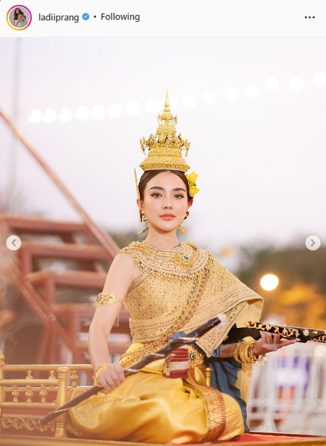 สวยสะกดทุกสายตา! เหล่าคนดังแปลงโฉมเป็น นางกิริณีเทวี
