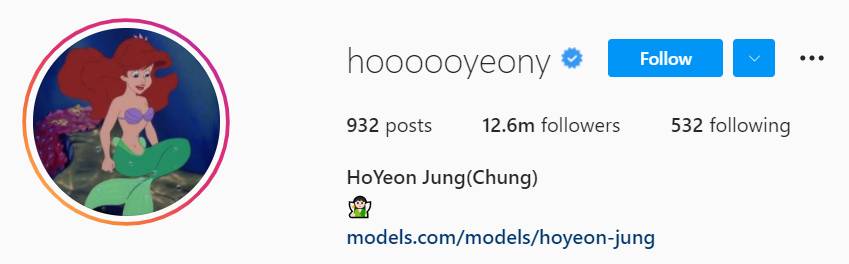 แฟนคลับ จองโฮยอน แห่งซีรีส์ The Squid Game กดคลิกติดตามเธอผ่าน IG อย่างต่อเนื่อง