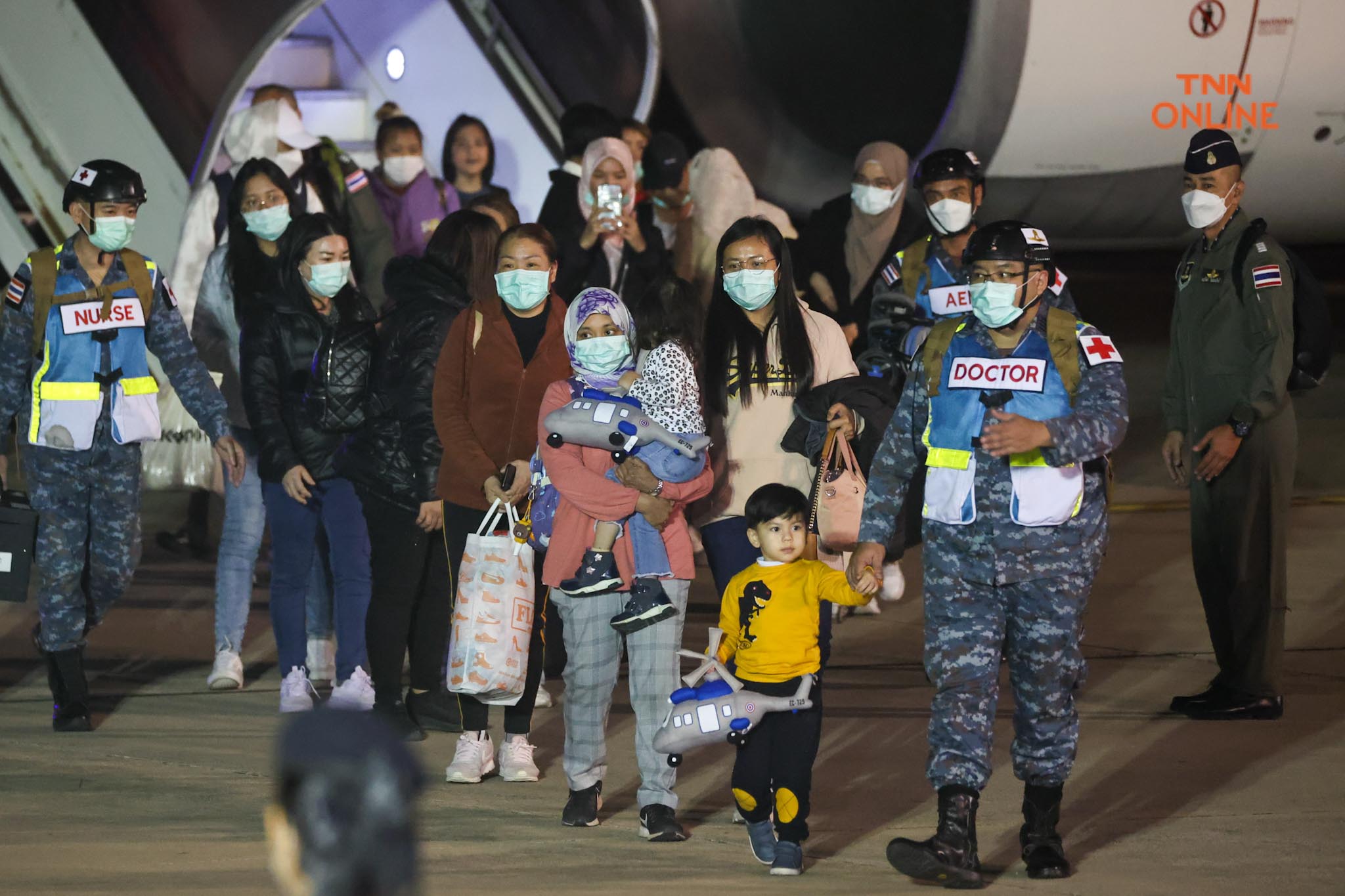 คนไทยในตุรกีถึงไทย หลังประสงค์กลับไทยจากเหตุภัยพิบัติแผ่นดินไหว