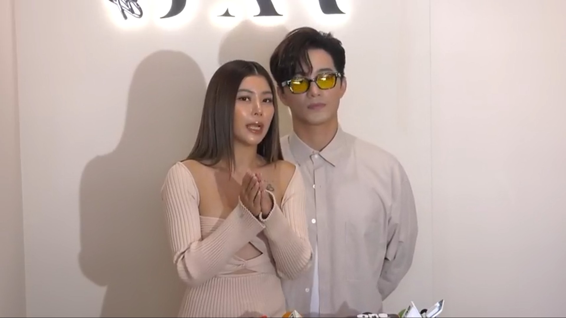 กุ๊บกิ๊บ ควง บี้ ออกงานคู่รอบ 1 ปี เผยไม่อยากให้ทำงานหนัก 