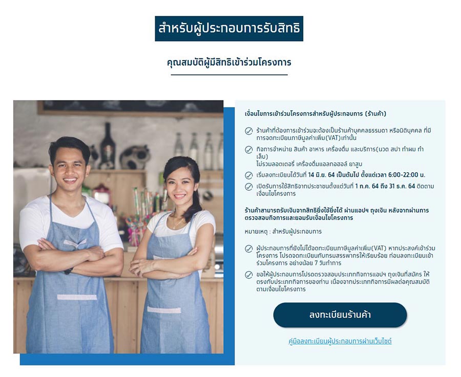 ยิ่งใช้ยิ่งได้ กิจการประเภทไหนเข้าร่วมได้บ้าง เช็กได้ที่นี่!! 