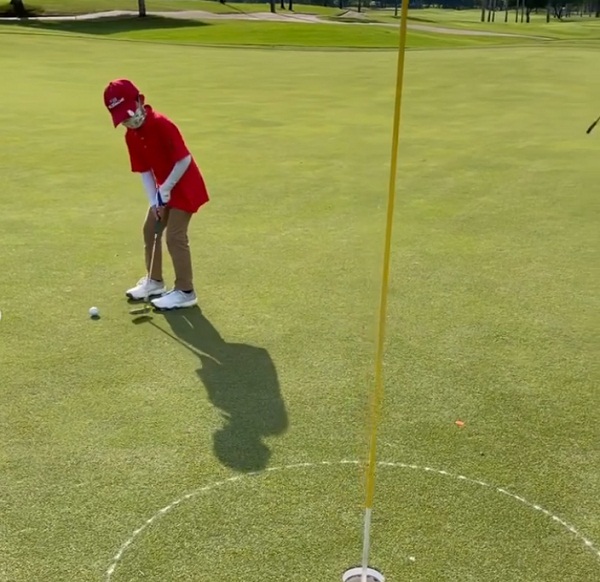 หนุ่ม คงกะพัน  สนับสนุนลูกชาย น้องภัทร ชื่นชอบกีฬากอล์ฟ (มีคลิป)