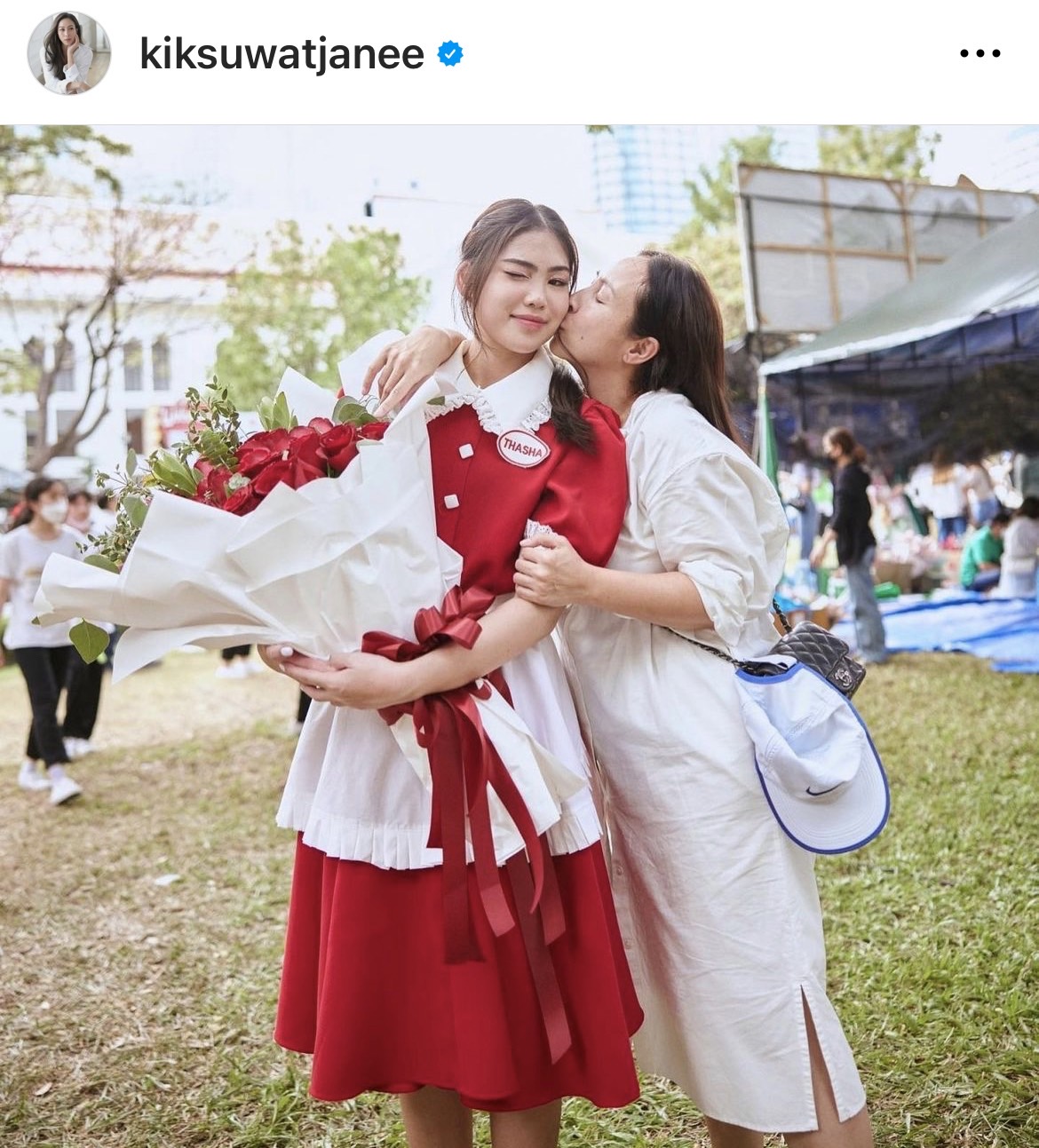 กิ๊ก สุวัจนี  เผยสาเหตุเมื่อก่อนลูกไม่ยอมให้ลงรูป ปลื้มโซเชียลชมความสวยลูกสาว   