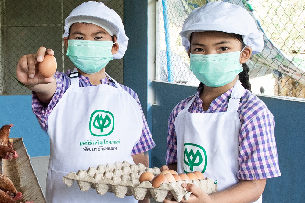 “โรงเรียนบ้านแสนสุข” โมเดลความสำเร็จโครงการเลี้ยงไก่ไข่เพื่ออาหารกลางวัน