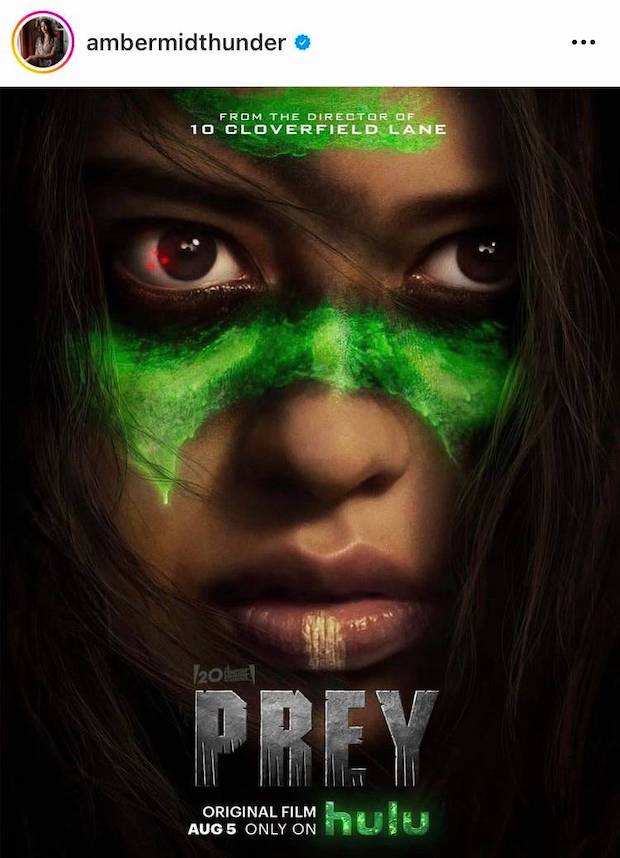 รู้จัก ‘แอมเบอร์ มิดธันเดอร์’!! นางเอกเชื้อสายไทยนักรบหญิงแห่งหนัง Prey (มีคลิป)