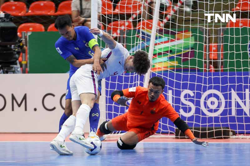 ไทยชนะจีนนัดแรก ขึ้นนำจ่าฝูงกลุ่ม เอ ฟุตซอลเอเชียน คัพ 2024