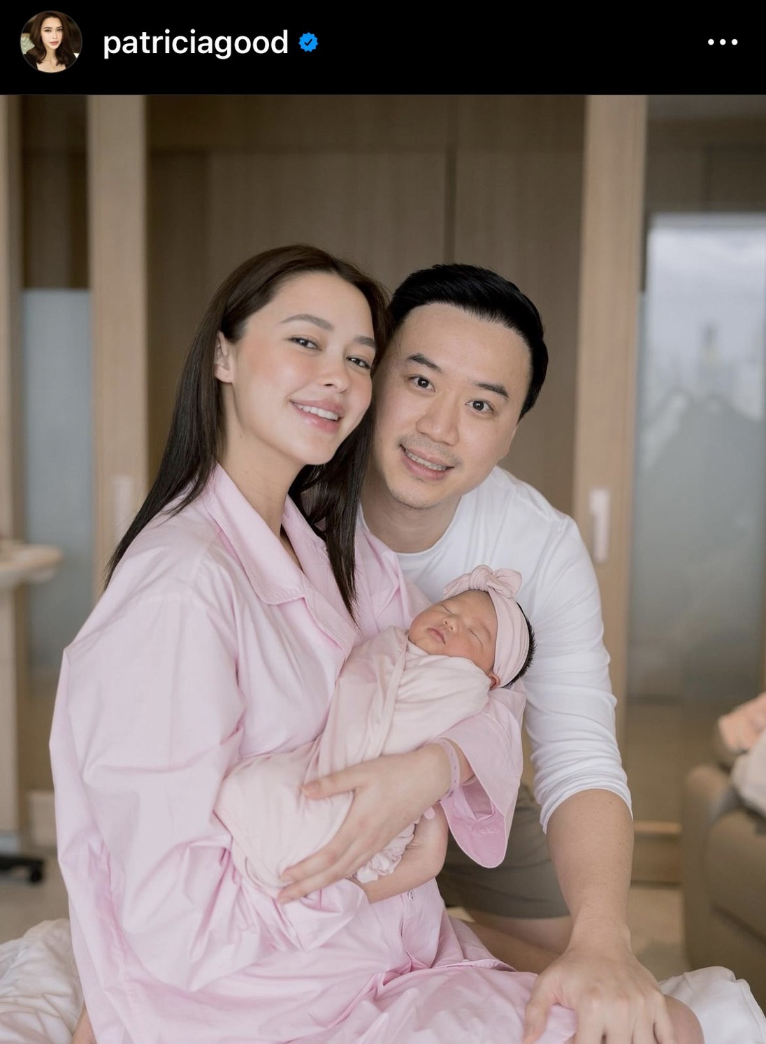 แพทริเซีย คลอดทายาทคนแรก ตั้งชื่อสุดเก๋ เอลิเซีย 