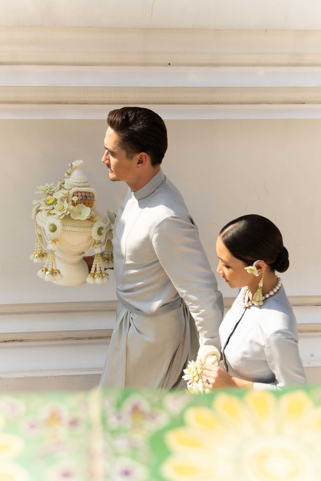 ประมวลภาพงานช่วงเช้า อนันดา-ณิชชา เข้าพิธีมงคลสมรสชื่นมื่น!