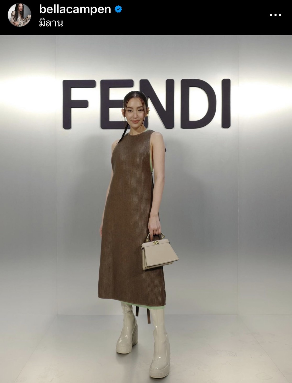สุดปัง เบลล่า ขึ้นแท่น Friend of FENDI คนแรกของประเทศไทย สุดปัง เบลล่า ขึ้นแท่น Friend of FENDI คนแรกของประเทศไทย