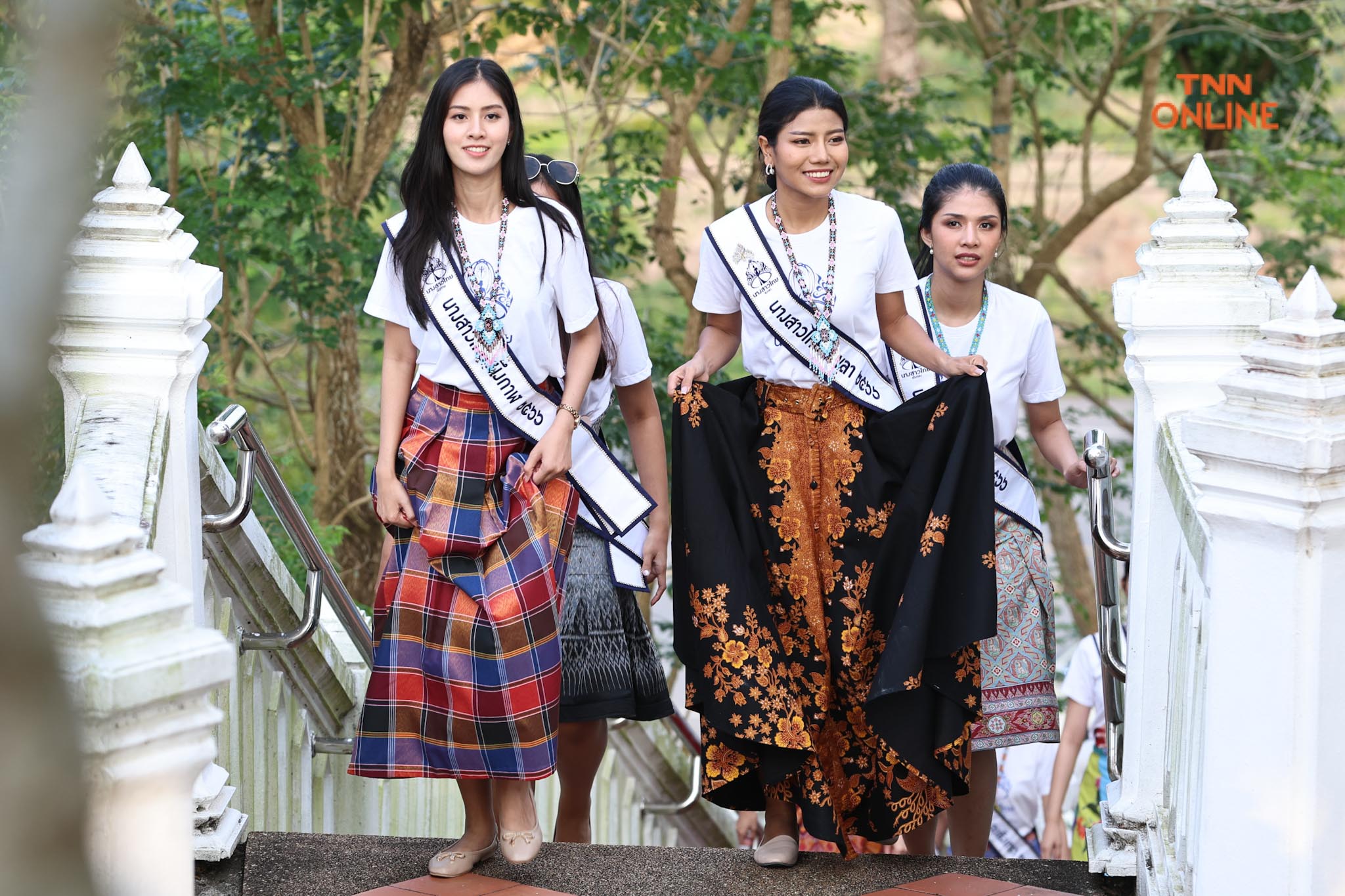 น่ารักสมวัยนางสาวไทย 2566 สักการะศาลหลักเมืองพัทลุงเสริมสิริมงคลกิจกรรมเก็บตัววันแรก