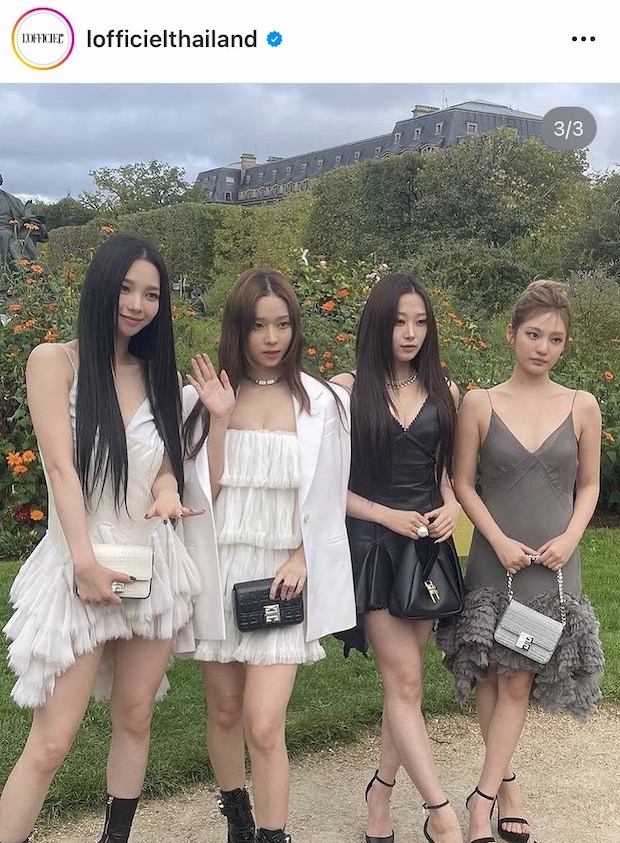 ‘ชมพู่ อารยา’ ปะทะ ‘aespa’!! ฮอตทะลุฝนฟ้าร่วมชมแฟชั่นโชว์ที่ปารีส ‘ชมพู่ อารยา’ ปะทะ ‘aespa’!! ฮอตทะลุฝนฟ้าร่วมชมแฟชั่นโชว์ที่ปารีส