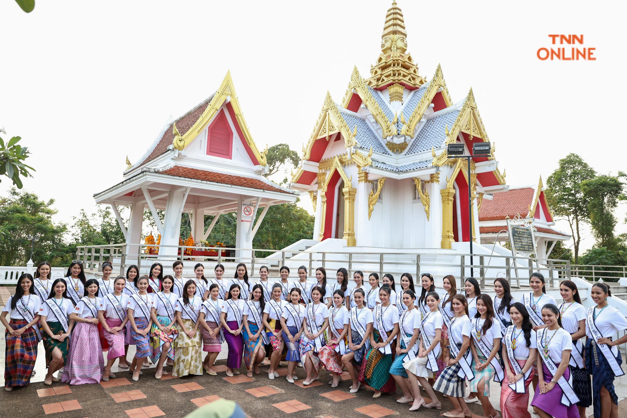 น่ารักสมวัยนางสาวไทย 2566 สักการะศาลหลักเมืองพัทลุงเสริมสิริมงคลกิจกรรมเก็บตัววันแรก