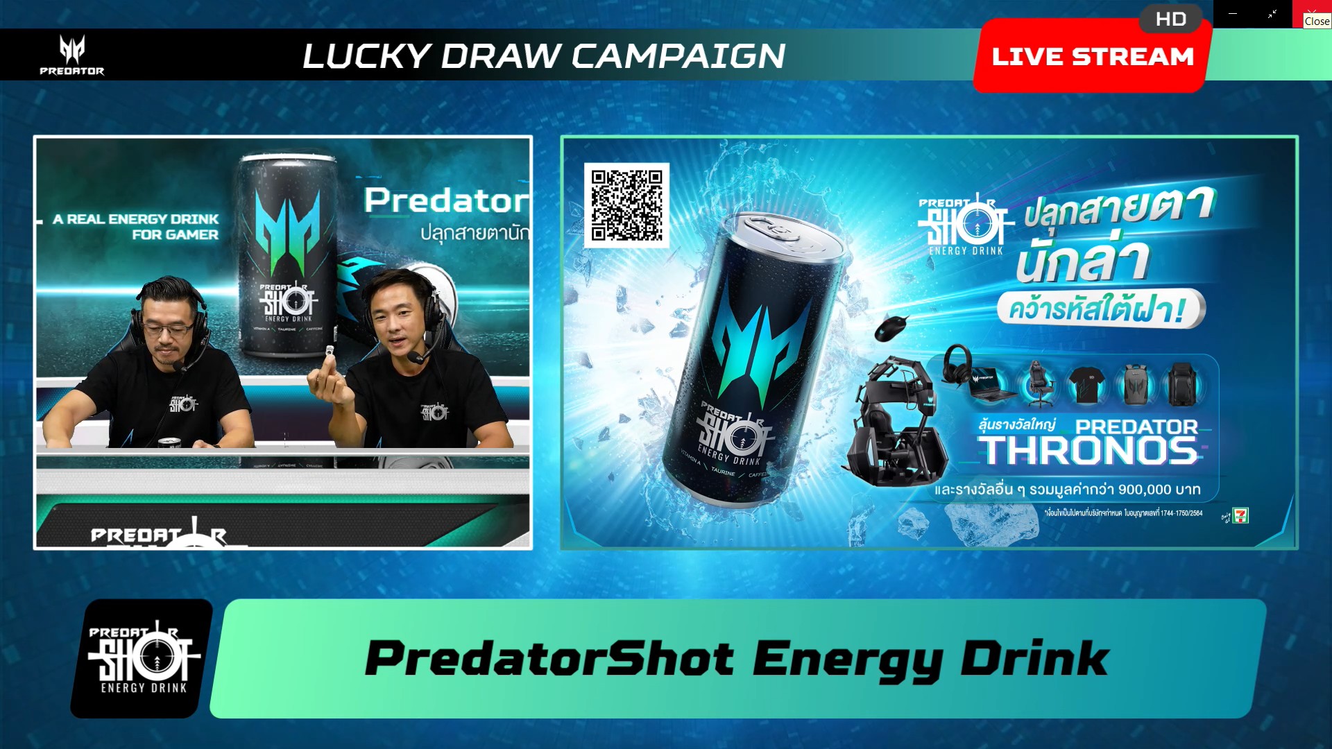 Acer เปิดตัวเครื่องดื่ม Energy Drink “PredatorShot” เจาะกลุ่มเกมเมอร์ Acer เปิดตัวเครื่องดื่ม Energy Drink “PredatorShot” เจาะกลุ่มเกมเมอร์