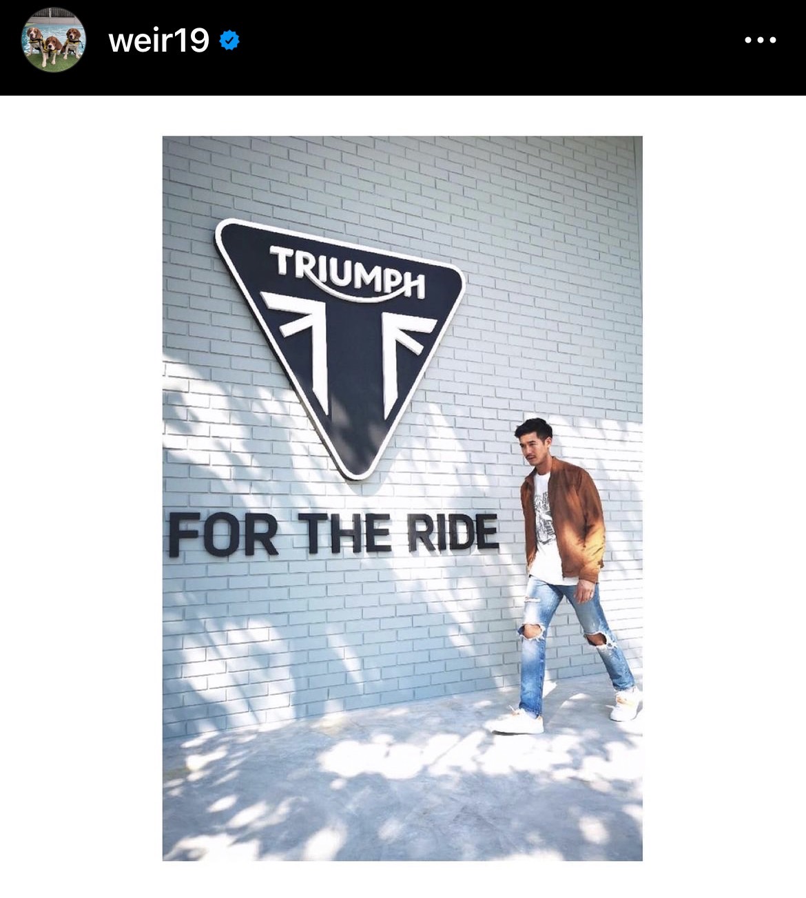  เวียร์ ศุกลวัฒน์ ปิดกิจการโชว์รูมรถหรู Triumph