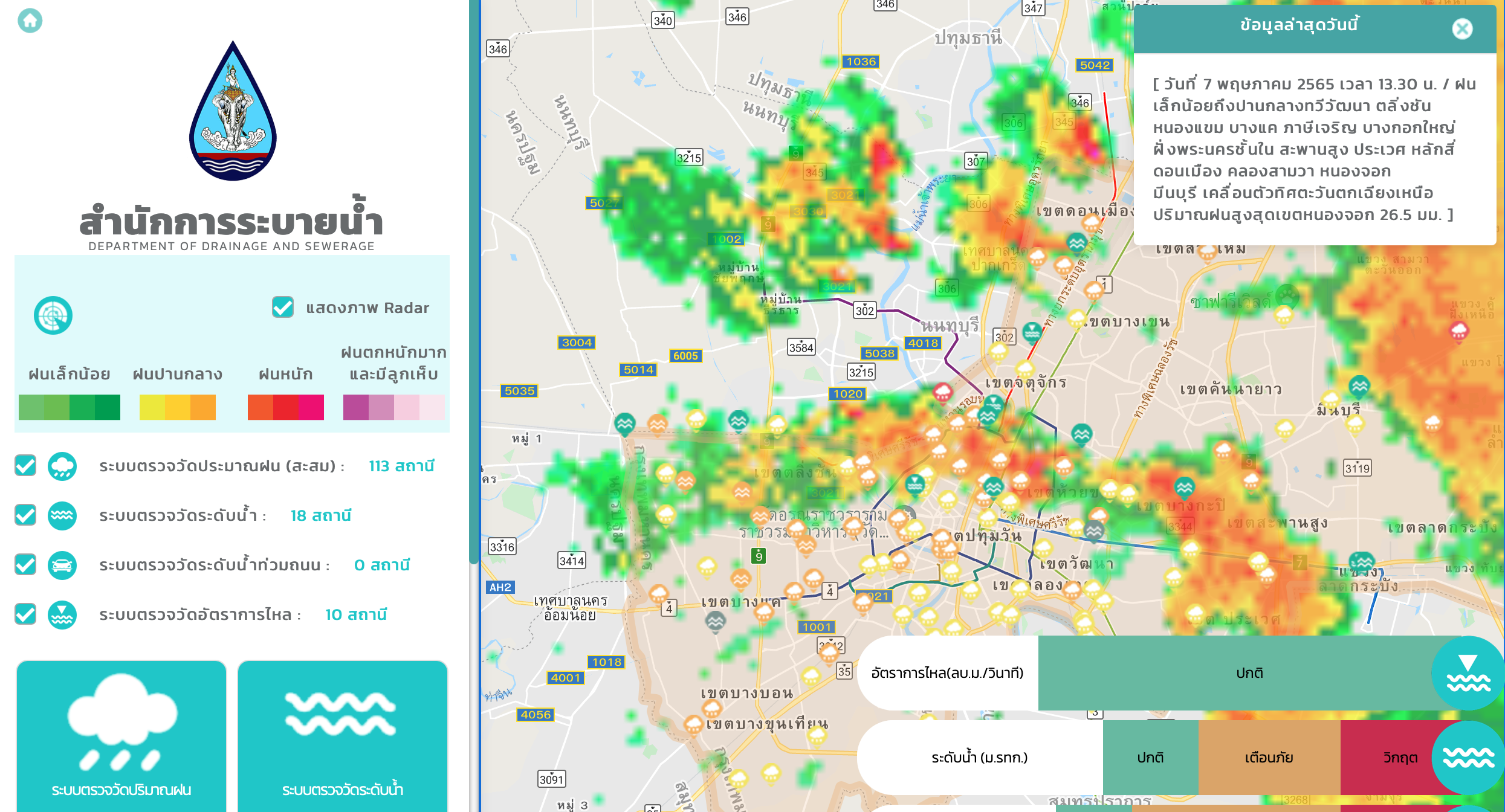 ฝนถล่มกทม.หลายเขตรับสุดสัปดาห์-อุตุฯเตือนจับตาพายุไซโคลน ฝนถล่มกทม.หลายเขตรับสุดสัปดาห์-อุตุฯเตือนจับตาพายุไซโคลน