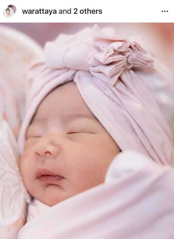 ดีเจพุฒ-จุ๋ย วรัทยา อวดโฉม น้องเจเพิร์ล แบบชัดๆ น่ารักน่าชังสุดๆ