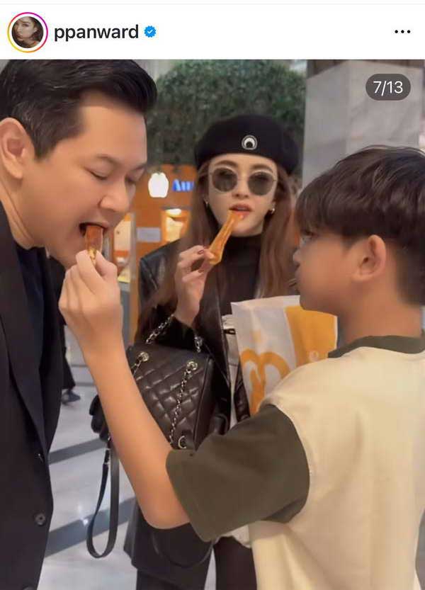 เป้ย ปานวาด เผยโมเมนต์ร่วมทริปครอบครัว ป๊อป นิธิ ยันยังทำหน้าที่พ่อแม่ที่ดี เป้ย ปานวาด เผยโมเมนต์ร่วมทริปครอบครัว ป๊อป นิธิ ยันยังทำหน้าที่พ่อแม่ที่ดี