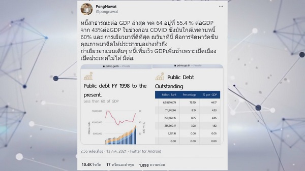 ได้เวลา ป้อง ณวัฒน์ โชว์สกิลนักเศรษฐศาสตร์ (มีคลิป) ได้เวลา ป้อง ณวัฒน์ โชว์สกิลนักเศรษฐศาสตร์ (มีคลิป)