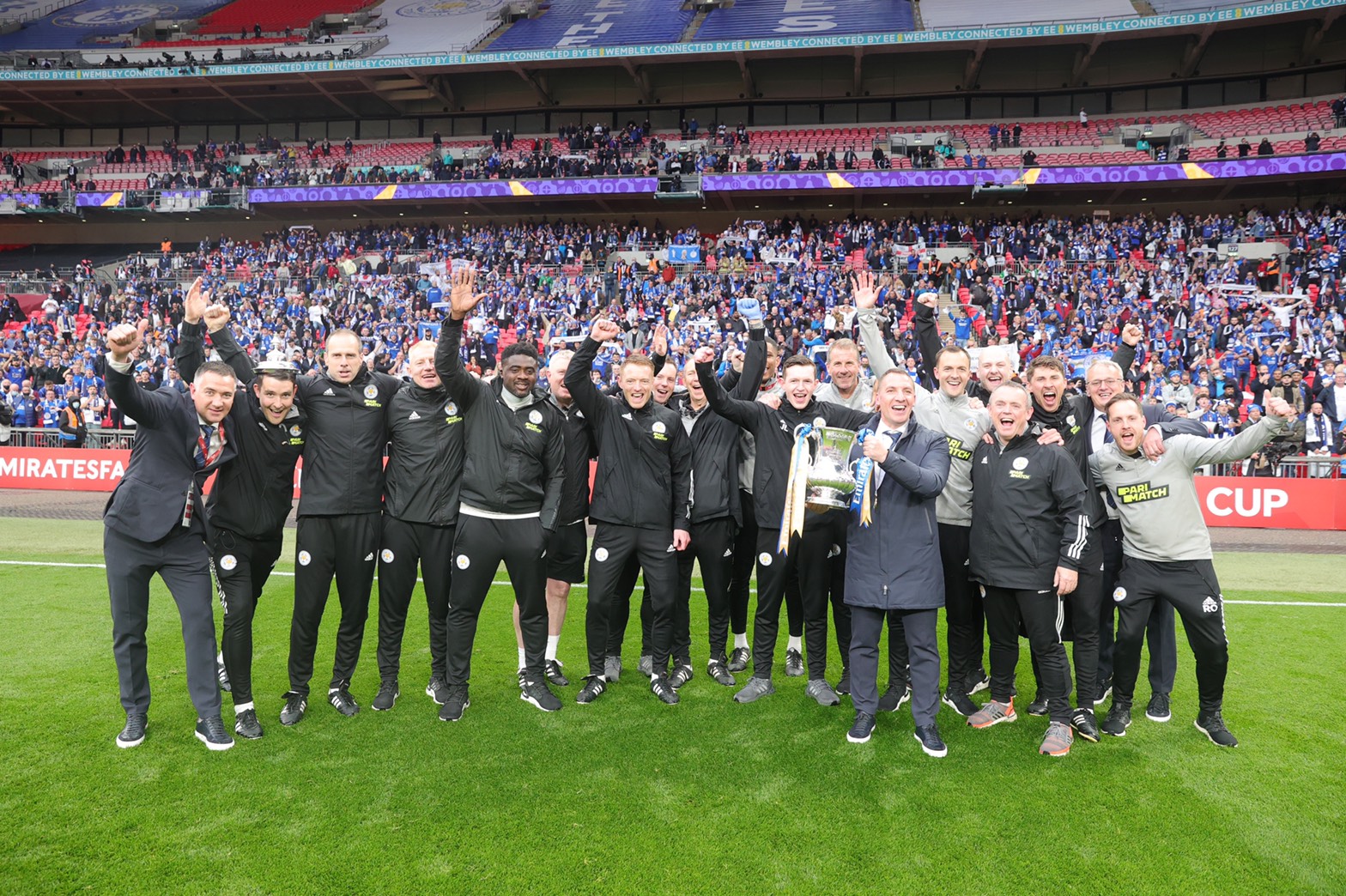 ประมวลภาพค่ำคืนแห่งความสุข 'เลสเตอร์ ซิตี้' เจ้าของบัลลังก์เอฟเอคัพปีนี้