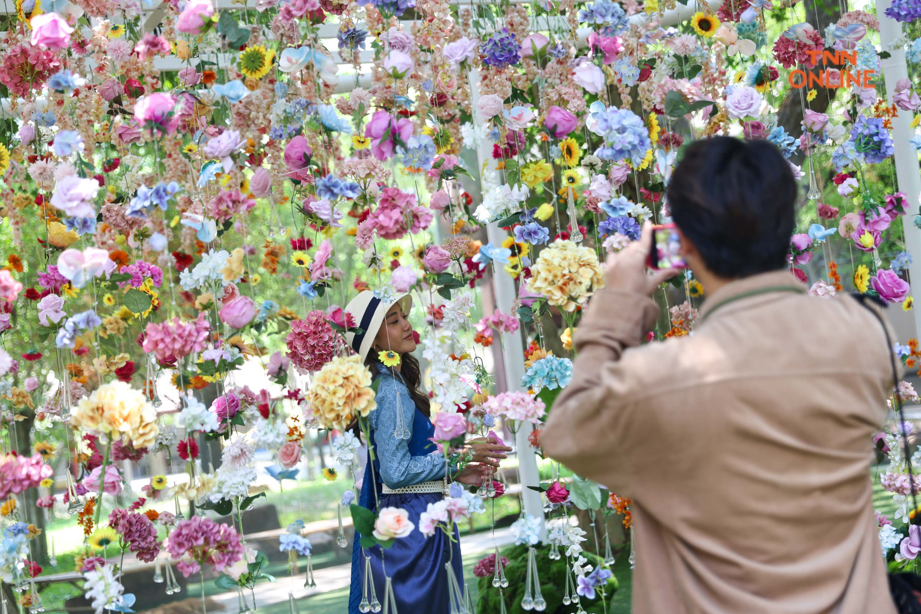 แชะ เที่ยว ชมดอกไม้นานาพันธ์ุ งานเทศกาลฤดูร้อน ณ สัทธา อุทยานไทย