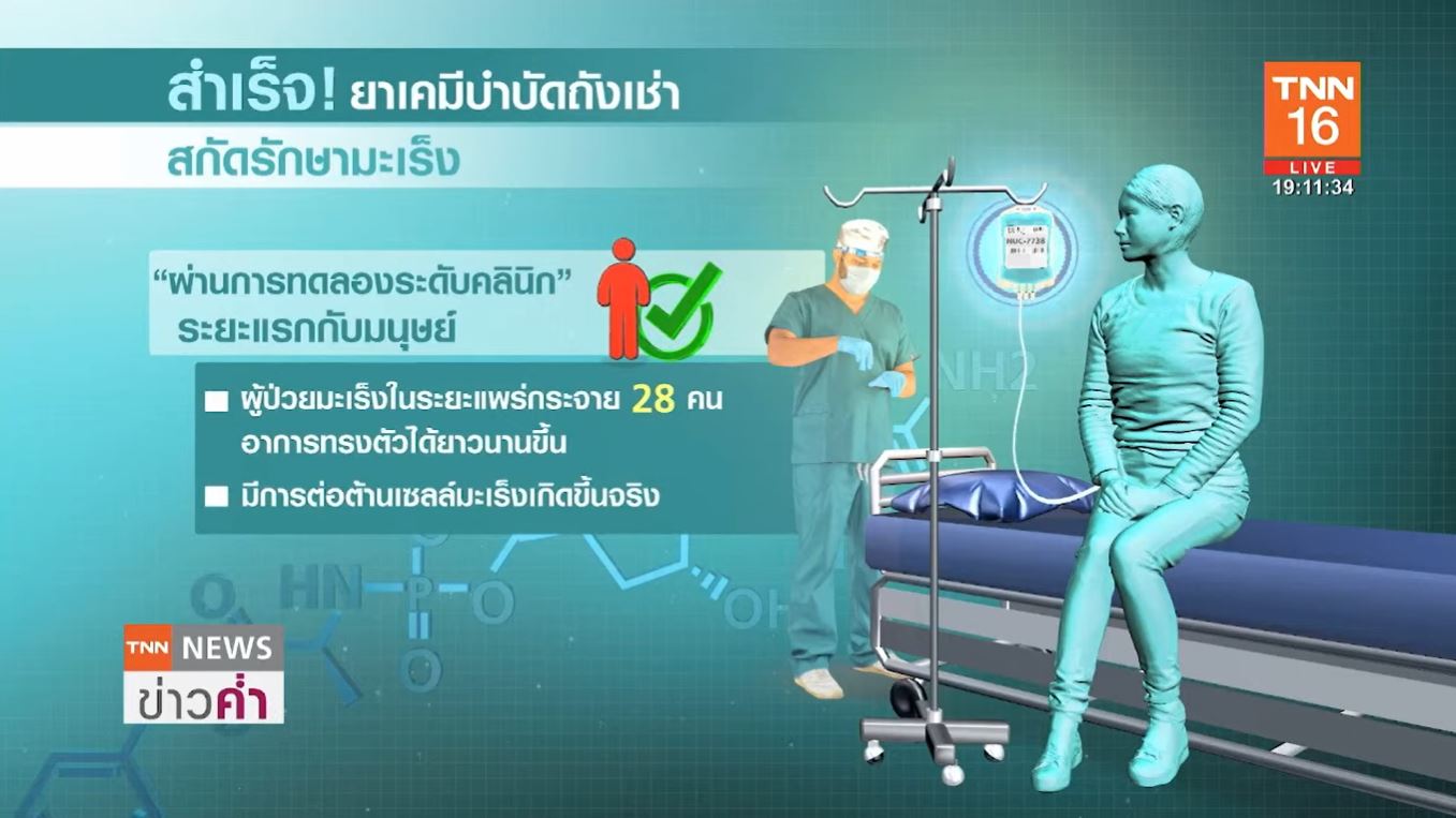 นักวิจัยอังกฤษ สกัด ยาเคมีบำบัดถั่งเช่า รักษามะเร็งในคนไข้เชื้อลุกลามได้ผลดี