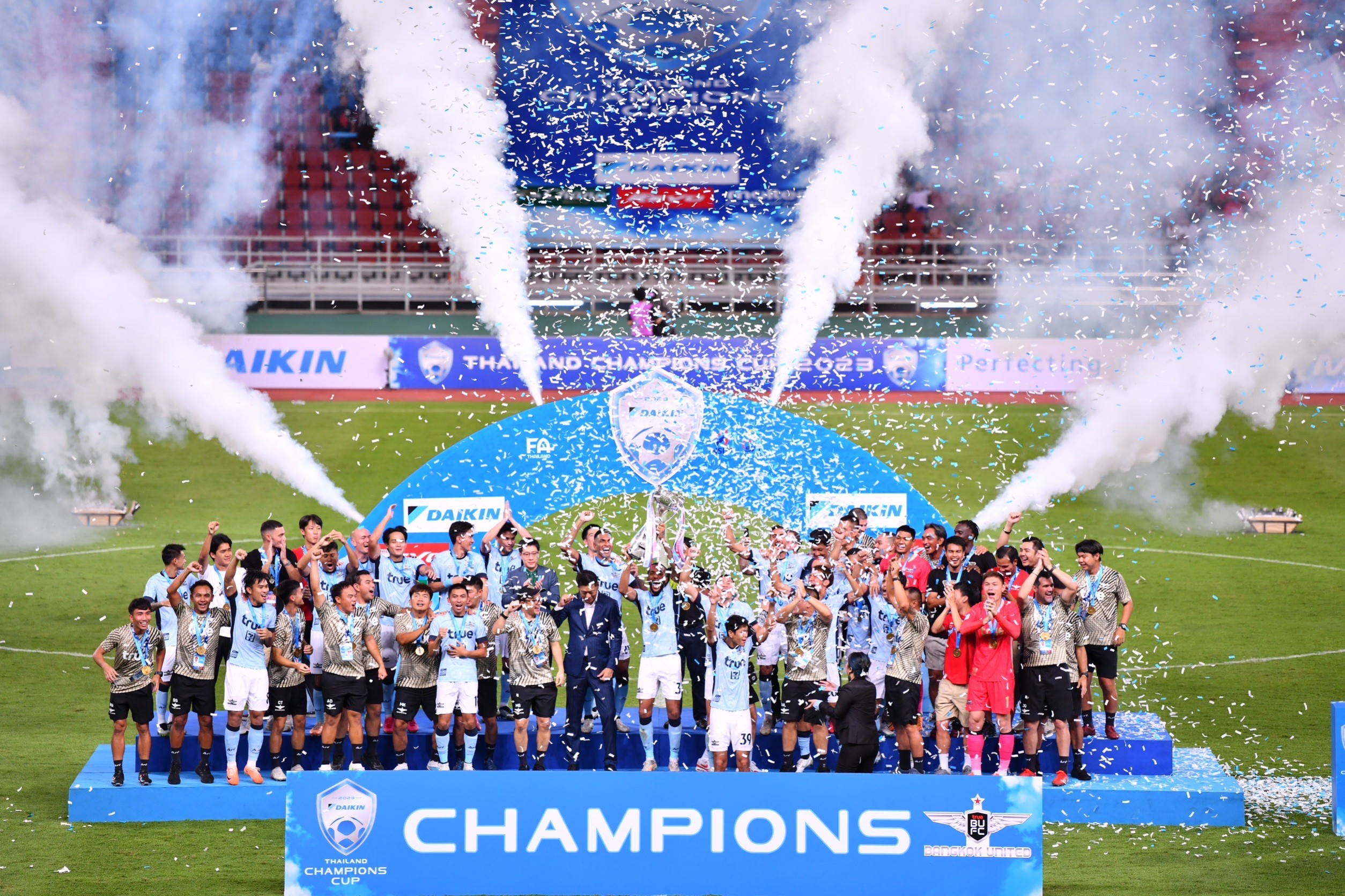ผลบอลสด ไทยแลนด์ แชมเปี้ยนส์คัพ 2023 บุรีรัมย์ พบ ทรู แบงค็อก ยูไนเต็ด