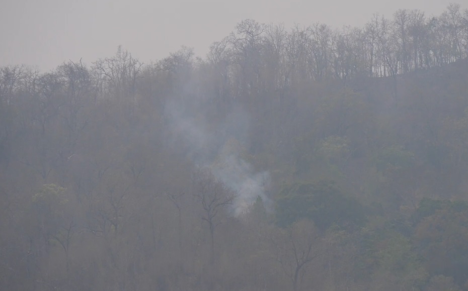 เจ้าหน้าที่ระดมกำลังนับร้อย เร่งคุม ไฟป่าสะเมิง เจ้าหน้าที่ระดมกำลังนับร้อย เร่งคุม ไฟป่าสะเมิง