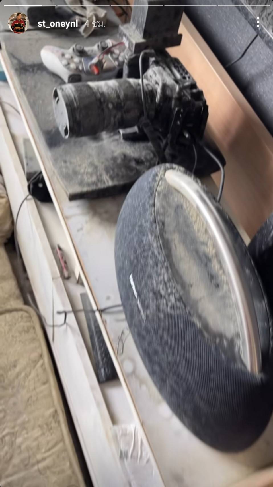 ปีนี้ซวยสุด สเตฟาน แฟน ไอซ์ ปรีชญา โพสต์สตอรี่ไฟไหม้ห้องพัก ปีนี้ซวยสุด สเตฟาน แฟน ไอซ์ ปรีชญา โพสต์สตอรี่ไฟไหม้ห้องพัก