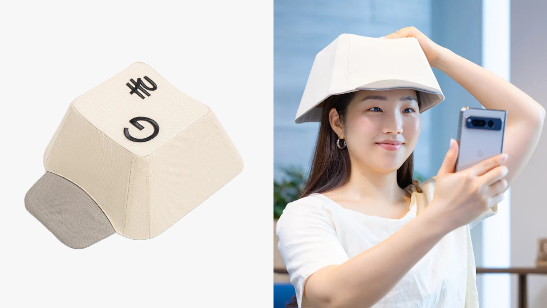 Google ญี่ปุ่นทำ “หมวกแป้นพิมพ์” งานสร้างสรรค์ที่ใช้ได้จริง