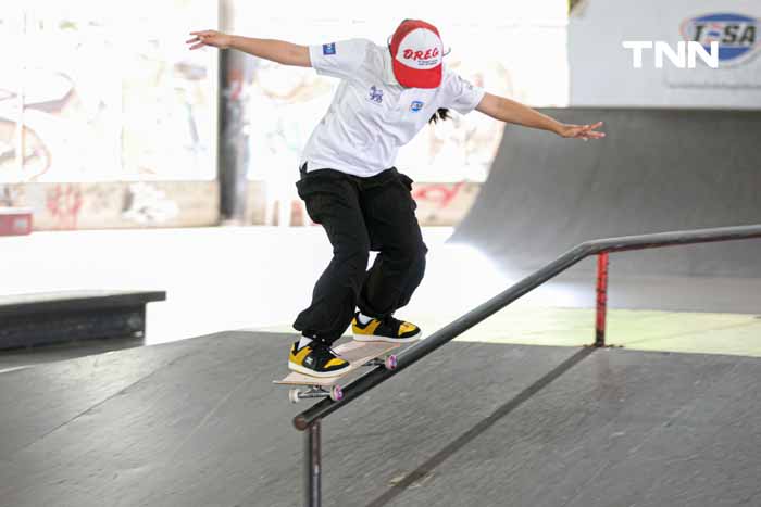 “เอสที” สาวน้อย วัย 12 คว้าโควตาสเก็ตบอร์ดโอลิมปิก 2024 “เอสที” สาวน้อย วัย 12 คว้าโควตาสเก็ตบอร์ดโอลิมปิก 2024