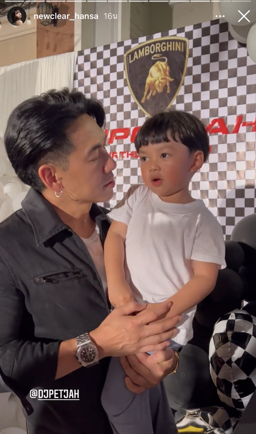 ดีต่อใจ นิวเคลียร์ ร่วมเบิร์ดเดย์วันเกิด เพชรจ้า โพสต์ภาพพร้อมหน้าพ่อแม่ลูก ดีต่อใจ นิวเคลียร์ ร่วมเบิร์ดเดย์วันเกิด เพชรจ้า โพสต์ภาพพร้อมหน้าพ่อแม่ลูก