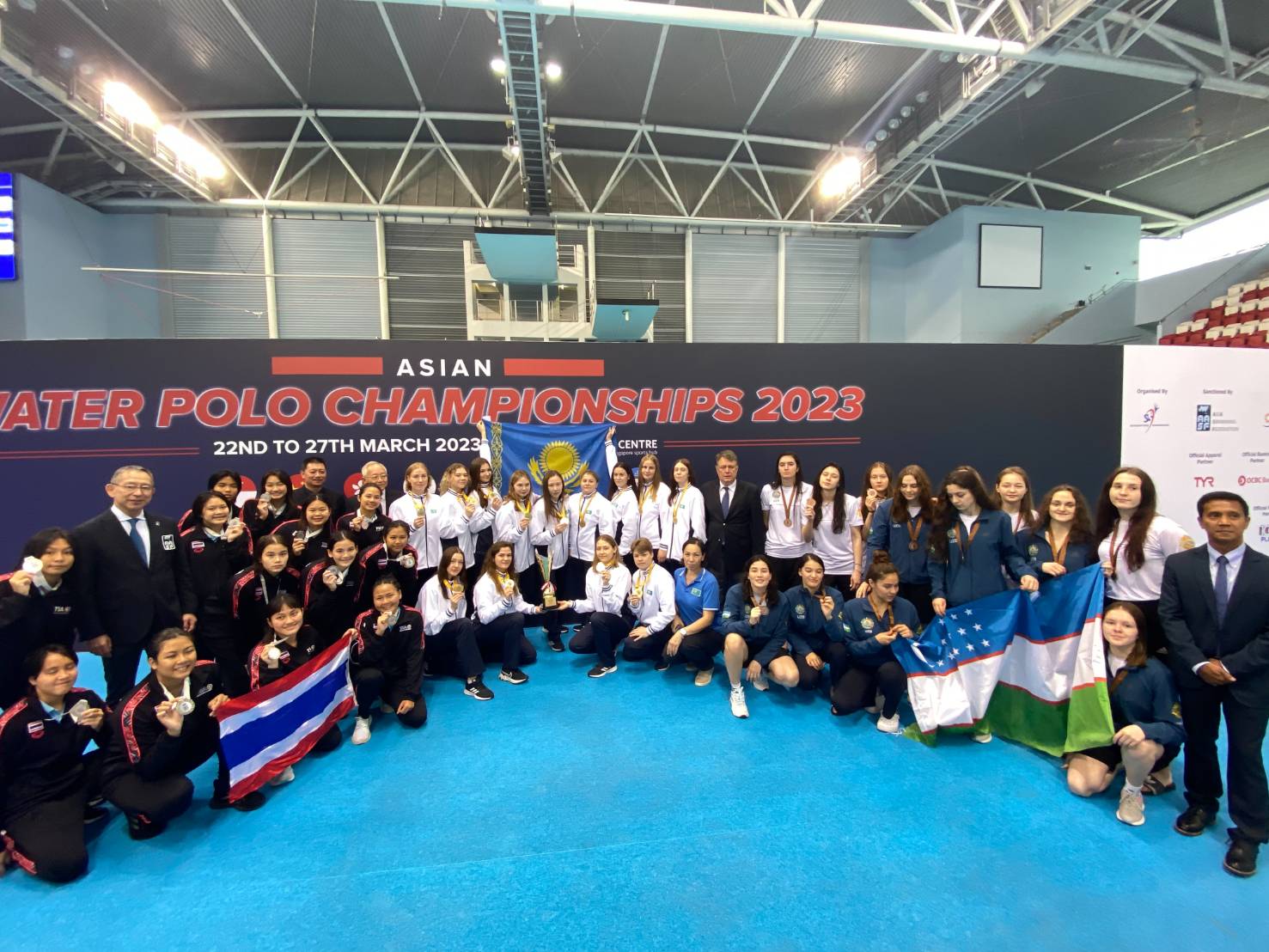 'โปโลน้ำสาวไทย' คว้ารองแชมป์เอเชีย 2023 ได้สิทธิ์ลุยชิงแชมป์โลกที่เยอรมัน