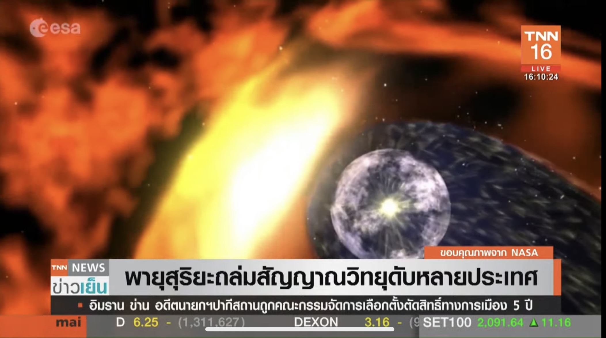 เมื่อดวงอาทิตย์ปล่อยพลังรุนแรง  เปิดผลกระทบต่อโลก ในมุมที่คาดไม่ถึง