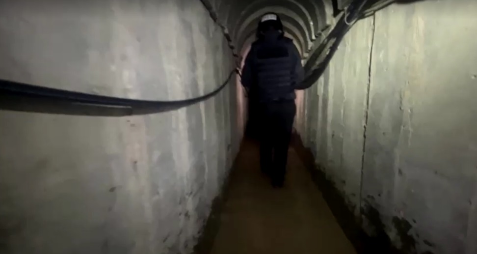 กองทัพอิสราเอลพบเครือข่ายอุโมงค์ ถูกทำเป็นศูนย์บัญชาการของกลุ่มฮามาส