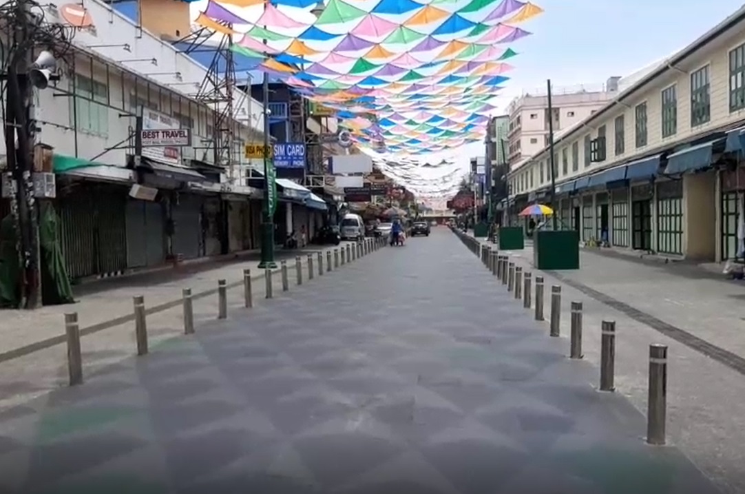 สงกรานต์ 2564 ถนนข้าวสาร เงียบเหงา ไร้เงาผู้คน สงกรานต์ 2564 ถนนข้าวสาร เงียบเหงา ไร้เงาผู้คน