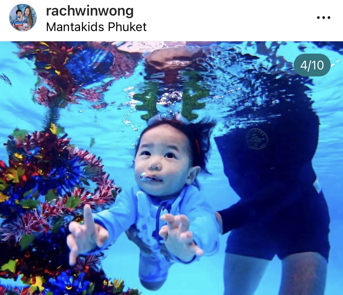 เก่งเกินวัย “น้องทะเล” ดำน้ำถ่ายภาพพร้อม “พ่อตูน-แม่ก้อย”