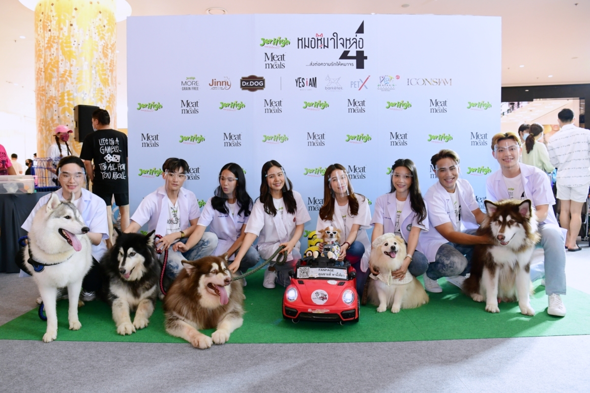 Jerhigh สานต่อ 'หมอหมาใจหล่อ ปี 4' ส่งต่อความรักด้วยอาหารช่วยหมาจร 